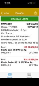 Fiesta sedan 1.6 2012